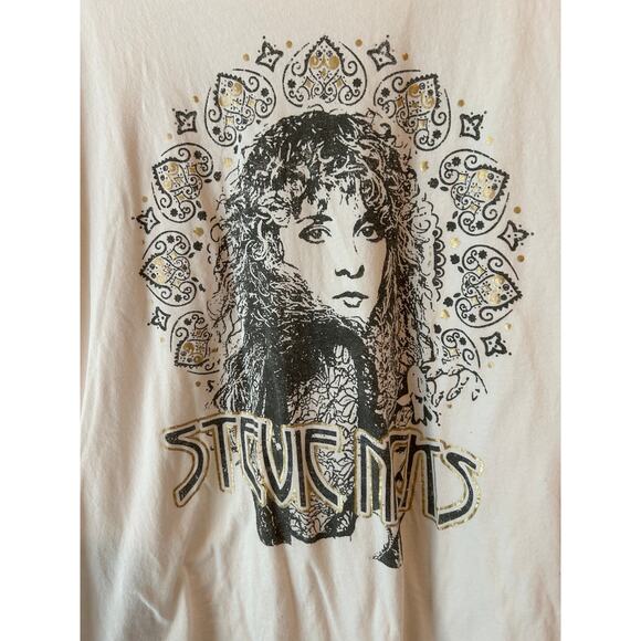 Anthropologie Tops - Anthropologie Stevie Nicks TShirt Cotton Short Sleeve Graphic Tee